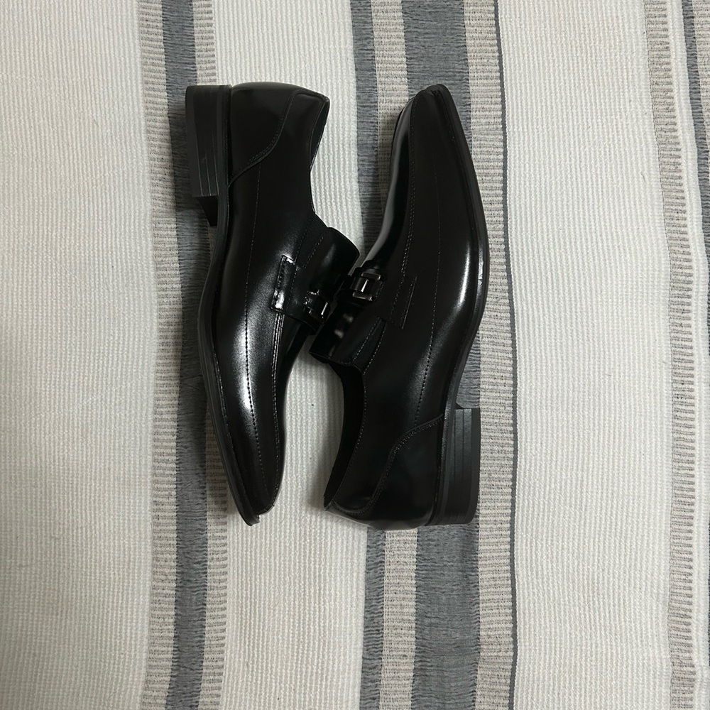 Stacy Adams Black Leather Oxfords